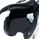 Maison Margiela Chain Hand Bag Leather 2way White Black Silver Auth 128505M-19