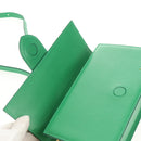 JACQUEMUS Hand Bag Leather 2way Green Gold Auth 128507M-19