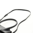 JACQUEMUS Hand Bag Leather 2way Black Gold Auth 128508M-15