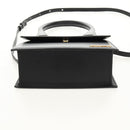 JACQUEMUS Hand Bag Leather 2way Black Gold Auth 128508M-5