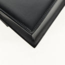 JACQUEMUS Hand Bag Leather 2way Black Gold Auth 128508M-18