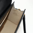 JACQUEMUS Hand Bag Leather 2way Black Gold Auth 128508M-24