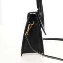 JACQUEMUS Hand Bag Leather 2way Black Gold Auth 128508M-4