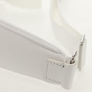 JACQUEMUS × NIKE Hand Bag Leather White Silver Auth 128509M-16