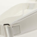 JACQUEMUS × NIKE Hand Bag Leather White Silver Auth 128509M-17