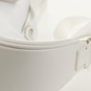 JACQUEMUS × NIKE Hand Bag Leather White Silver Auth 128509M-18