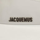 JACQUEMUS × NIKE Hand Bag Leather White Silver Auth 128509M-19