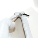 JACQUEMUS × NIKE Hand Bag Leather White Silver Auth 128509M-22