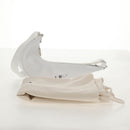 JACQUEMUS × NIKE Hand Bag Leather White Silver Auth 128509M-12