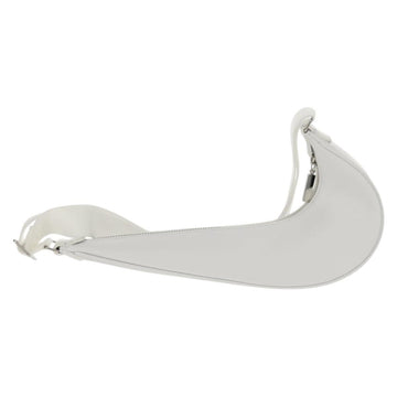 JACQUEMUS × NIKE Hand Bag Leather White Silver Auth 128509M - 0