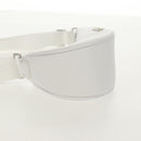 JACQUEMUS × NIKE Hand Bag Leather White Silver Auth 128509M-3