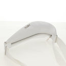 JACQUEMUS × NIKE Hand Bag Leather White Silver Auth 128509M-7