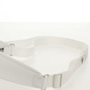 JACQUEMUS × NIKE Hand Bag Leather White Silver Auth 128509M-14