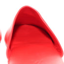 LOUIS VUITTON LVxSupreme Hugh Slipper Leather 10 Red LV Auth 128510M-13