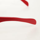 LOUIS VUITTON LV × Supreme Sunglasses plastic Red LV Auth 128513M-12