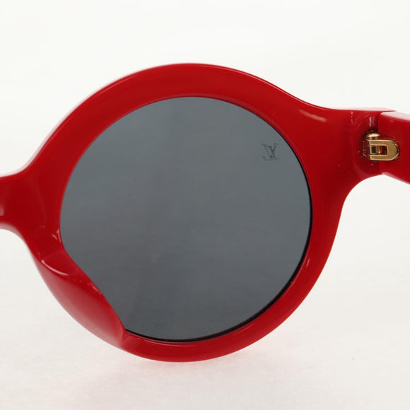 LOUIS VUITTON LV × Supreme Sunglasses plastic Red LV Auth 128513M