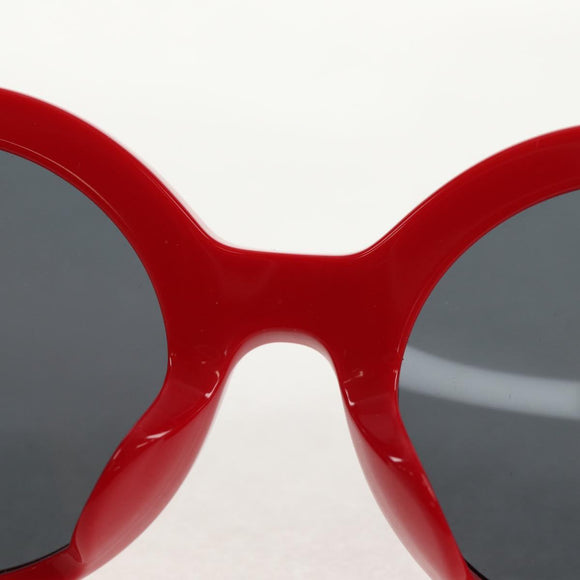 LOUIS VUITTON LV × Supreme Sunglasses plastic Red LV Auth 128513M