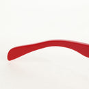 LOUIS VUITTON LV × Supreme Sunglasses plastic Red LV Auth 128513M-21