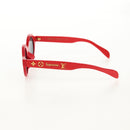 LOUIS VUITTON LV × Supreme Sunglasses plastic Red LV Auth 128513M-4