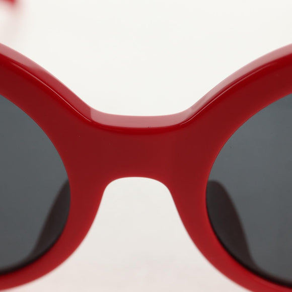 LOUIS VUITTON LV × Supreme Sunglasses plastic Red LV Auth 128513M