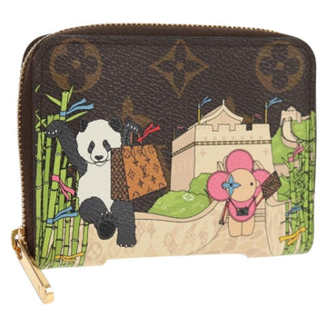 LOUIS VUITTON Monogram Vivienne Zippy Coin Purse Coin Purse M80865 Auth 128516M