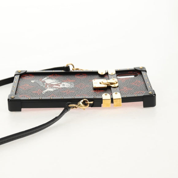 LOUIS VUITTON Catgram iPhone X iPhone XS Eye Trunk iPhone M63891 LV Auth 128518M