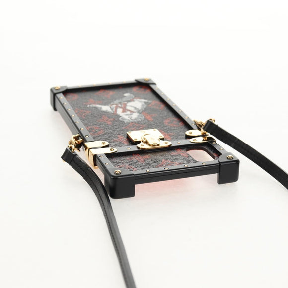 LOUIS VUITTON Catgram iPhone X iPhone XS Eye Trunk iPhone M63891 LV Auth 128518M