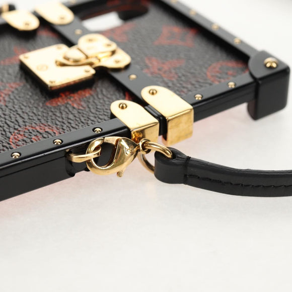 LOUIS VUITTON Catgram iPhone X iPhone XS Eye Trunk iPhone M63891 LV Auth 128518M