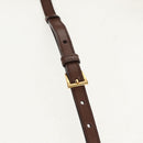 PRADA Flower Canapa PM Hand Bag Canvas 2way Purple Gold Auth 128519M-15