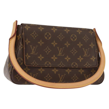LOUIS VUITTON Monogram Mini Looping Shoulder Bag M51147 LV Auth 128524V