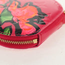 LOUIS VUITTON Vernis Rose Porte Monnaie Chapeau Coin Purse M93690 Auth 128525M-15