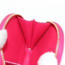 LOUIS VUITTON Vernis Rose Porte Monnaie Chapeau Coin Purse M93690 Auth 128525M-18