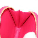 LOUIS VUITTON Vernis Rose Porte Monnaie Chapeau Coin Purse M93690 Auth 128525M-19