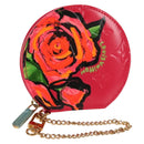 LOUIS VUITTON Vernis Rose Porte Monnaie Chapeau Coin Purse M93690 Auth 128525M-1