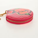 LOUIS VUITTON Vernis Rose Porte Monnaie Chapeau Coin Purse M93690 Auth 128525M-4