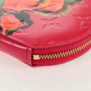 LOUIS VUITTON Vernis Rose Porte Monnaie Chapeau Coin Purse M93690 Auth 128525M-14