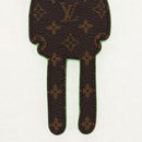 LOUIS VUITTON Porte Cles LV Rabbit Key Ring Leather Blue MP2917 LV Auth 128528M-6