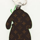 LOUIS VUITTON Porte Cles LV Rabbit Key Ring Leather Blue MP2917 LV Auth 128528M-7