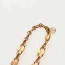 LOUIS VUITTON Petite Malle Necklace Bag Motif metal Gold M62814 LV Auth 128529M-10