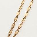 LOUIS VUITTON Petite Malle Necklace Bag Motif metal Gold M62814 LV Auth 128529M-9