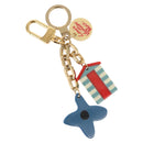 LOUIS VUITTON Porte Cles Aior Beach Key Holder metal Gold M66265 LV Auth 128530-1