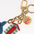 LOUIS VUITTON Porte Cles Aior Beach Key Holder metal Gold M66265 LV Auth 128530-5