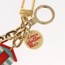 LOUIS VUITTON Porte Cles Aior Beach Key Holder metal Gold M66265 LV Auth 128530-6