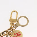 LOUIS VUITTON Porte Cles Aior Beach Key Holder metal Gold M66265 LV Auth 128530-7