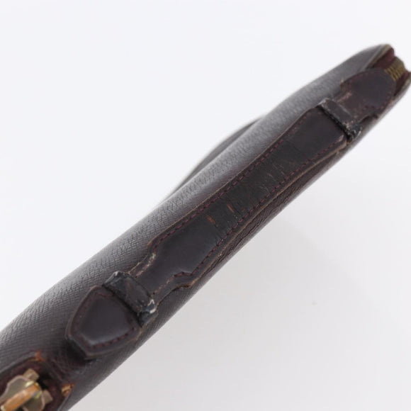 LOUIS VUITTON Taiga Organizer Atoll Travel Case Grizzly M30658 LV Auth 128533