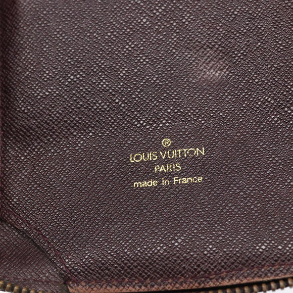 LOUIS VUITTON Taiga Organizer Atoll Travel Case Grizzly M30658 LV Auth 128533