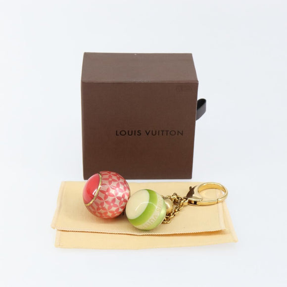 LOUIS VUITTON Bijoux Sac Mini Run Croisette Key Holder metal M95507 Auth 128534