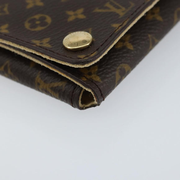LOUIS VUITTON Monogram Jewelry case Jewelry Box LV Auth 128535