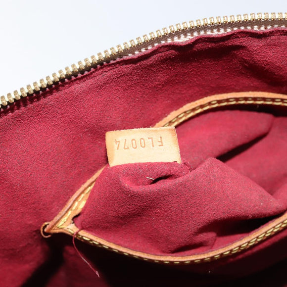 LOUIS VUITTON Monogram Multicolor Alma Hand Bag White M92647 LV Auth 128538