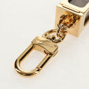 LOUIS VUITTON Key Holder Dice Bag Charm metal Brown MP2072 LV Auth 128540M-14